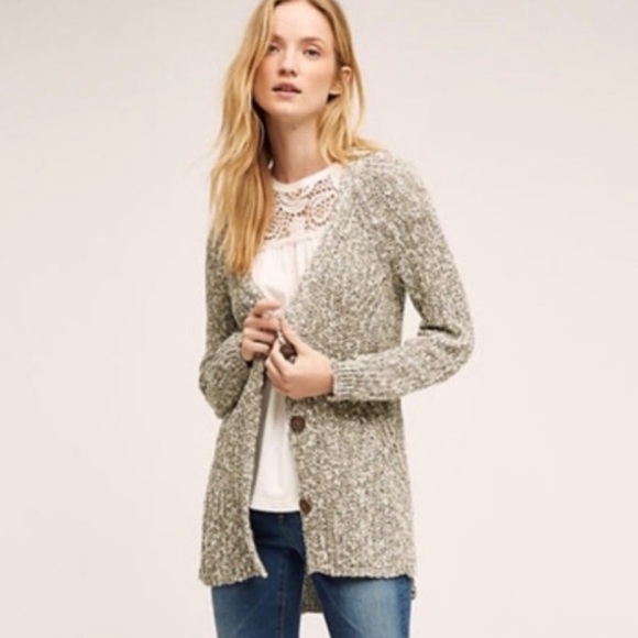 Anthropologie Angel Of The North knit Button Down Cardigan - Picture 11 of 11